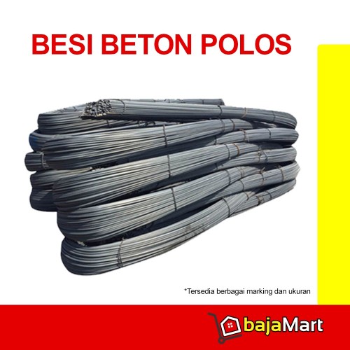 Besi Beton Polos Merek PERKASA SNI TP / TS 280 10 mm x 12 Meter